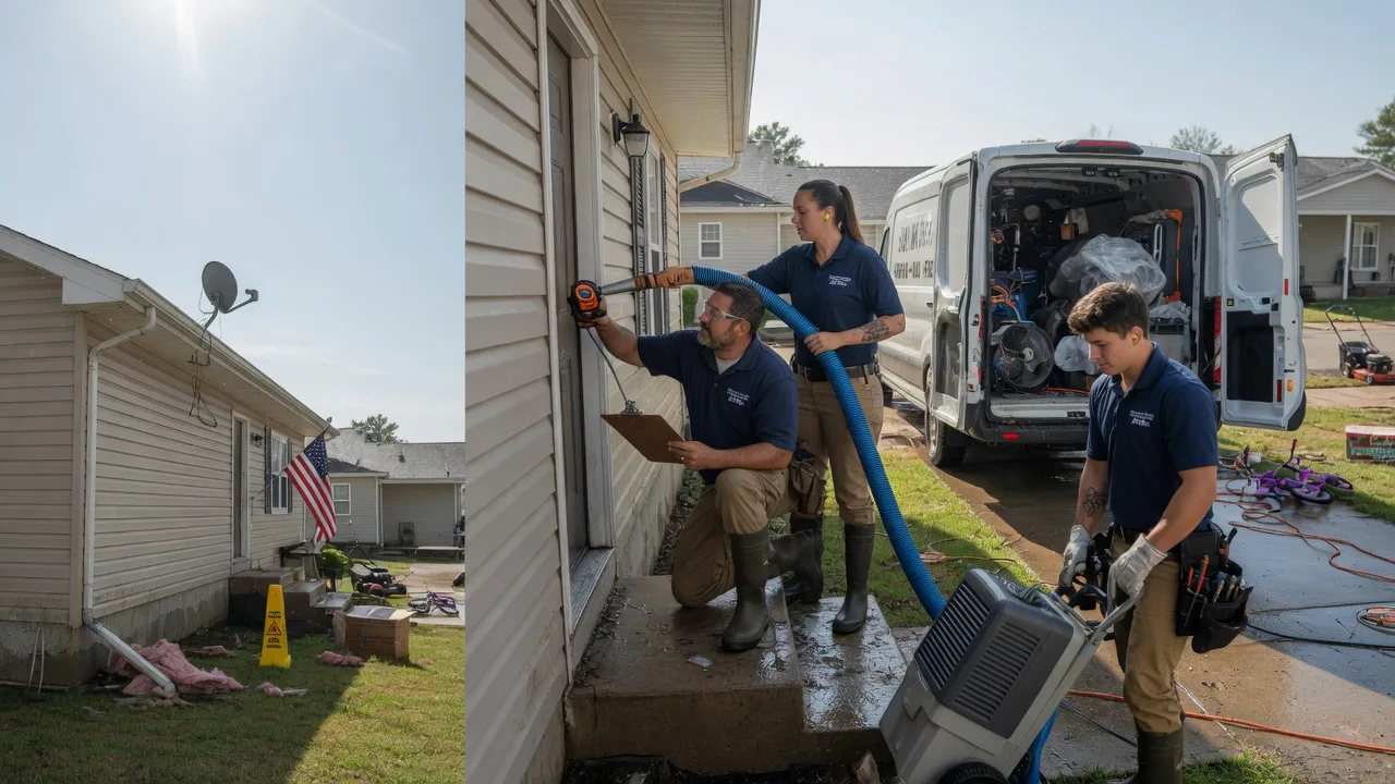 Ceiling Water Damage Restoration in Thomasville, PA near me